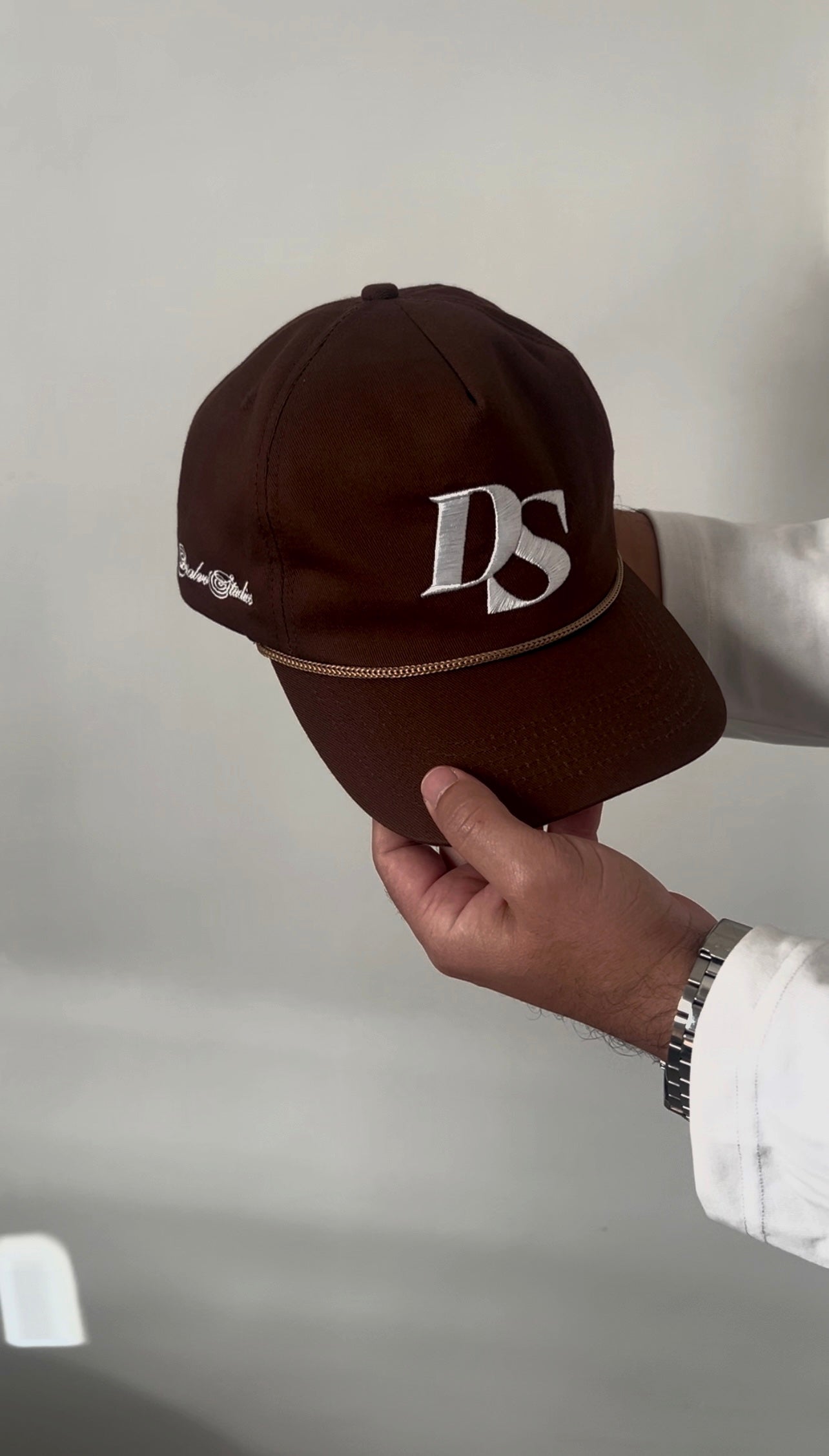 LOGO BROWN CAP